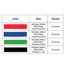 Load image into Gallery viewer, Elastic Tension Resistance Bands